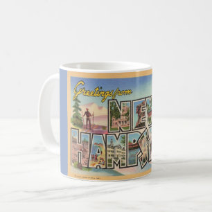 Taza De Café New Hampshire Greetings Mug