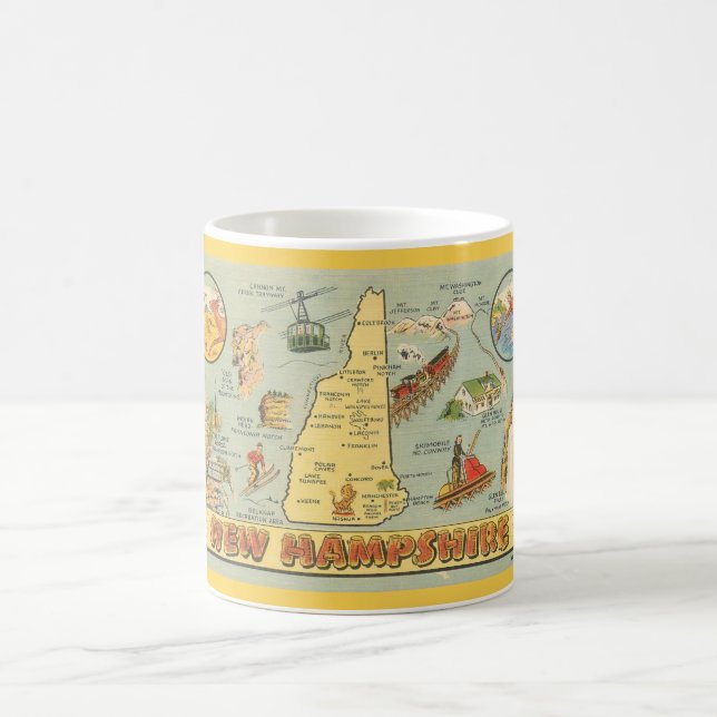 Taza De Café New Hampshire Mug (Centro)