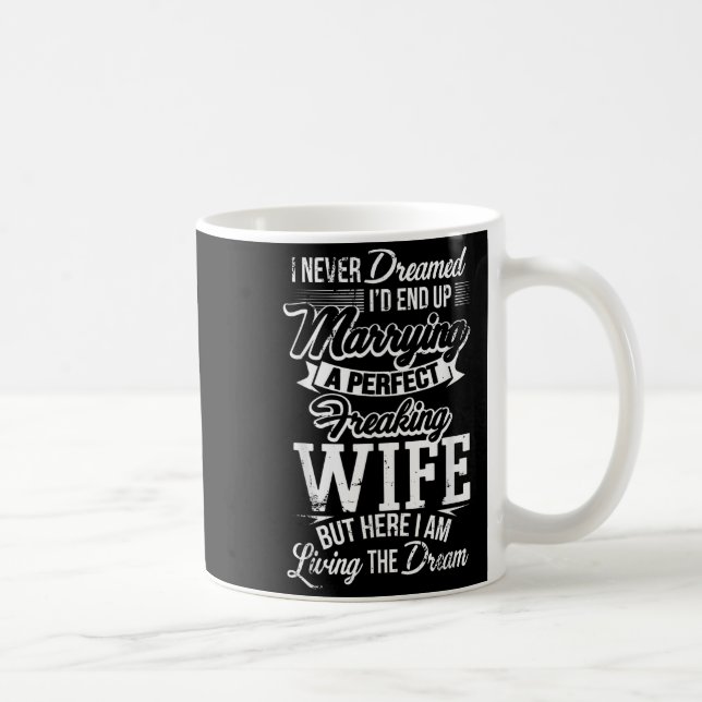 Taza De Café New Husband Wedding Anniversary Couple Hubby Gift  (Derecha)
