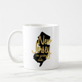 Taza De Café New Jersey - el estado jardín