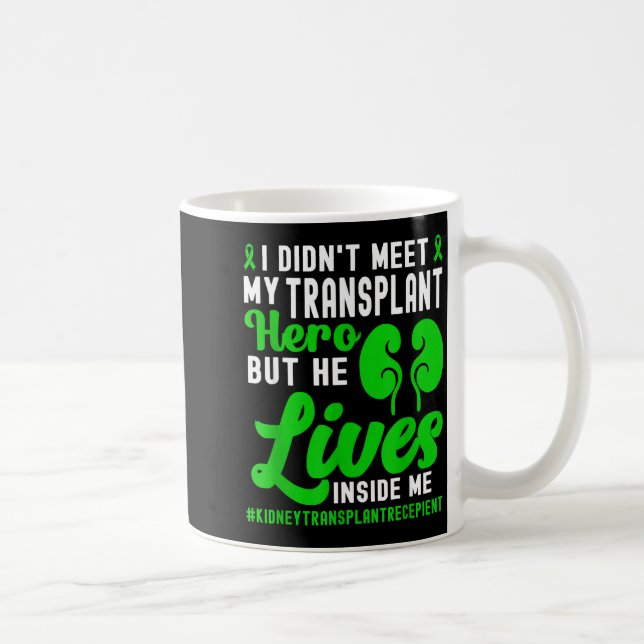 Taza De Café New Kidney Owner Funny Kidney Transplant Survivor  (Derecha)
