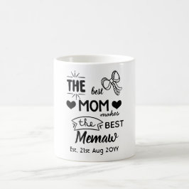 Taza De Café NEW Memaw MUG - Personalizado para la abuela, Gigi