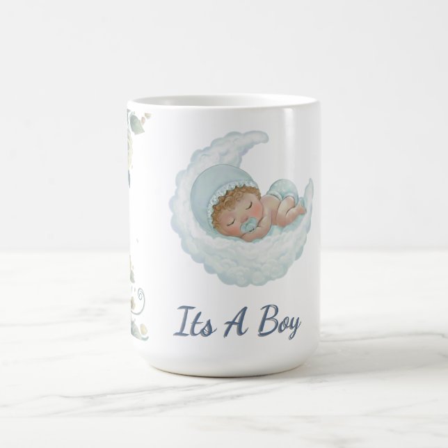 Taza De Café New mom to be baby shower (Centro)