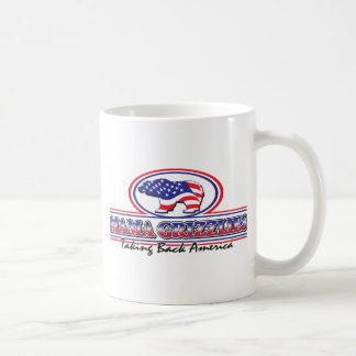 Taza De Café NEW-Patriotic-Grizzly