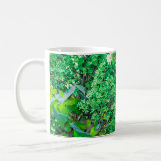 Taza De Café New Year 2026 Coffee Mug with Nature Forest Design (Izquierda)