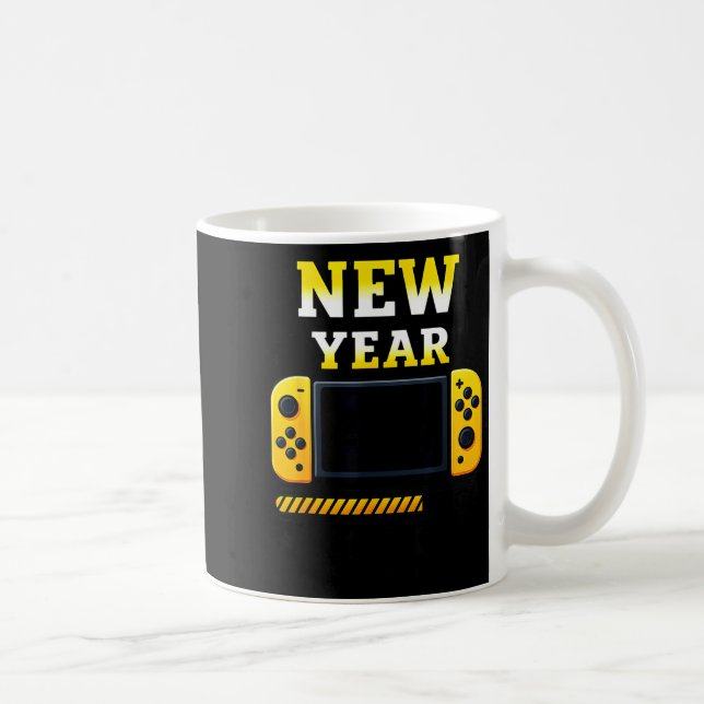Taza De Café New Year 2026 Loading Gaming Controller New Years  (Derecha)