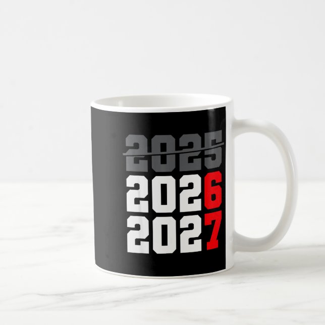 Taza De Café New Year 2026 Shirts 67 Six Seven Meme Gen Alpha S (Derecha)