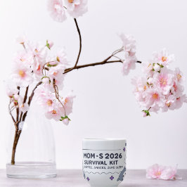 Taza De Café New Year Gift for Tired Moms, Zero Sleep!