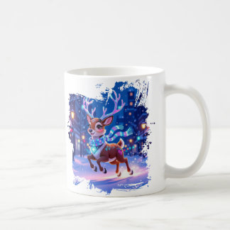 Taza De Café New Year's deer 