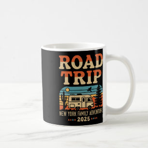 Taza De Café New York Family Adventure Rv Camping Travel Road T