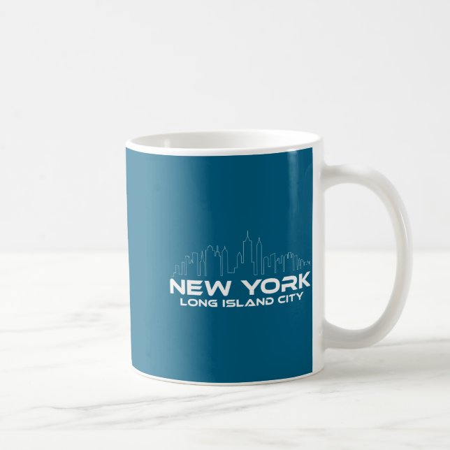 Taza De Café New York Long Island City  (Derecha)
