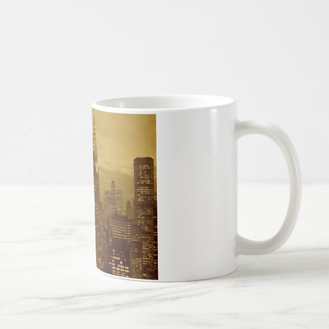 Taza De Café New York Manhattan (Derecha)