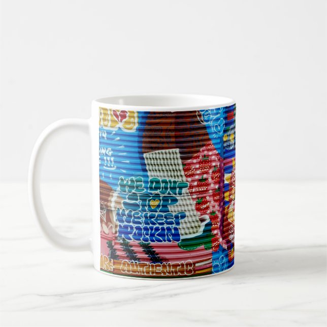Taza De Café New York Pop Walls (Izquierda)
