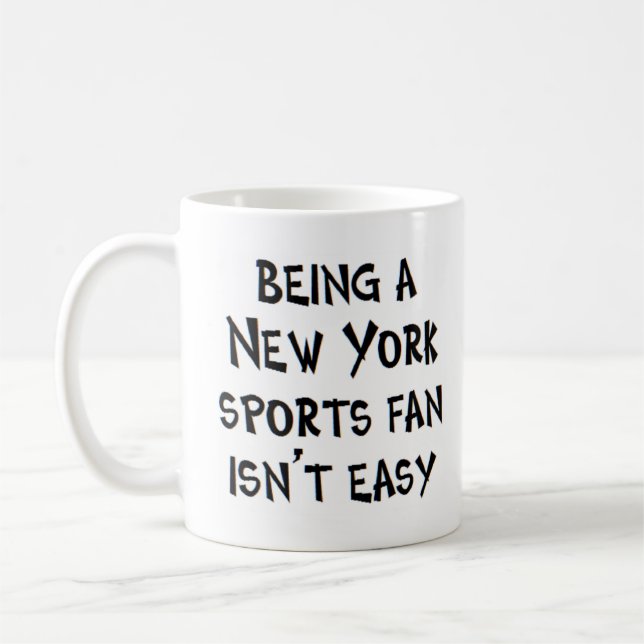 Taza De Café new york sports fan, being (Izquierda)
