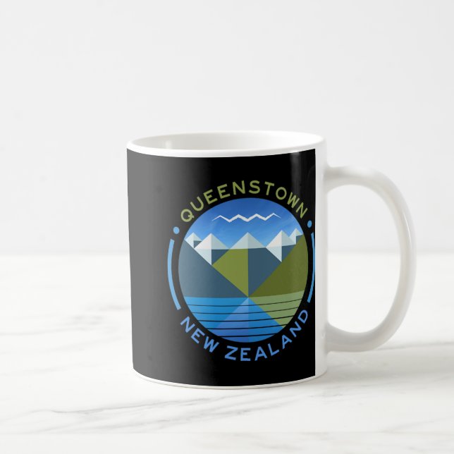 Taza De Café New Zealand Kiwi Queenstown  (Derecha)