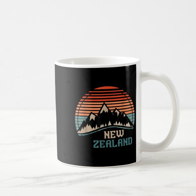 Taza De Café New Zealand Mountain Hiking Gift New Zealand  (Derecha)