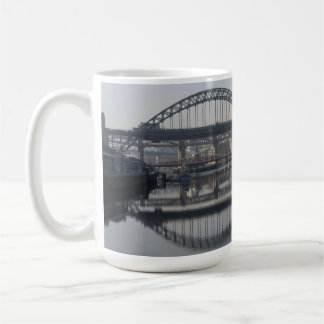 Taza De Café Newcastle Quayside y el puente Tyne