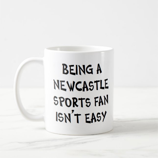 Taza De Café newcastle sports fan, being (Izquierda)