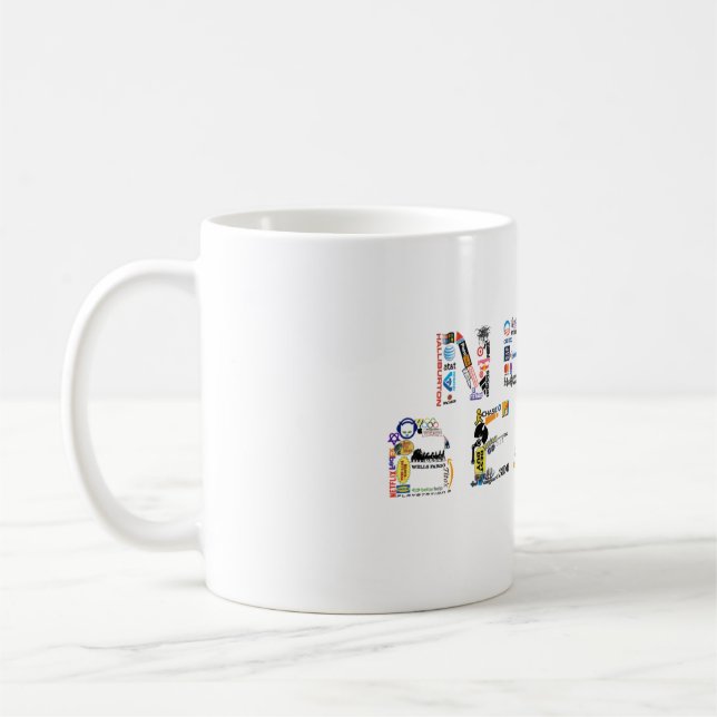 Taza De Café Newt Beach Oficial de Newt Mug™ Coffee Mug (Izquierda)