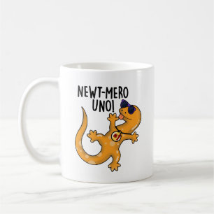 Taza De Café Newt-mero Uno Funny Newt Pun