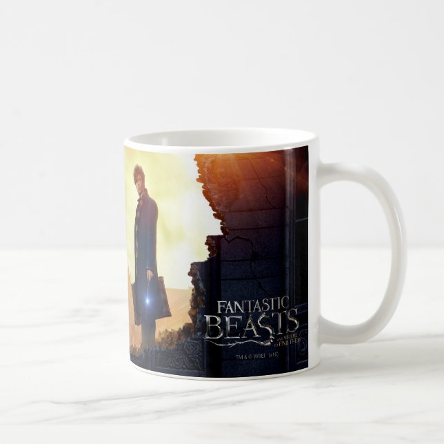 Taza De Café NEWT SCAMANDER™ en edificio destruido (Derecha)