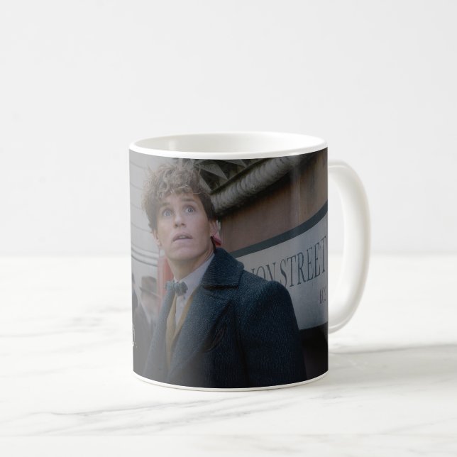 Taza De Café NEWT SCAMANDER™ En Londres Foto (Anverso derecho)