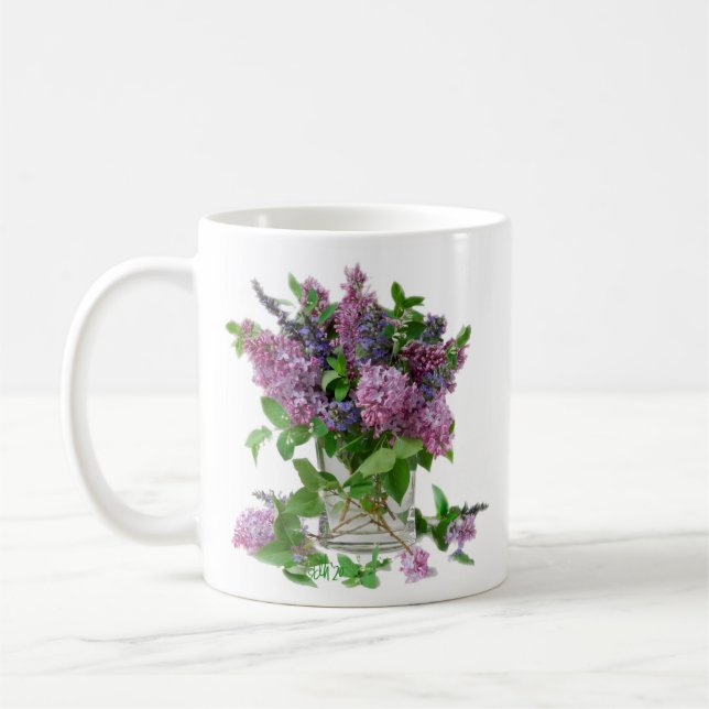 Taza De Café NH Lilac Mug por Diane Heller (Izquierda)
