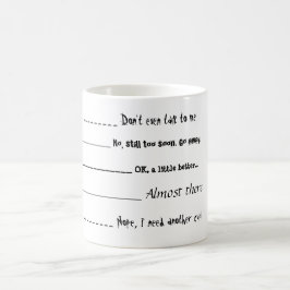 Taza De Café "Ni siquiera me hables" Café Mug
