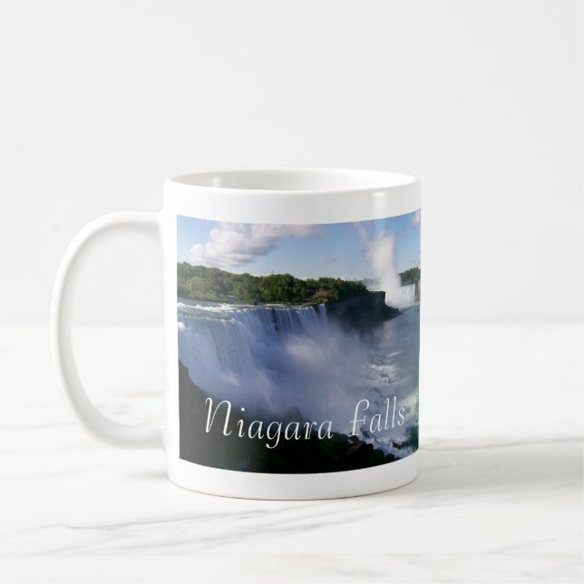 Taza De Café Niagara Falls Mug (Izquierda)