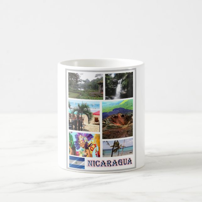 Taza De Café Nicaragua - Mosaico - (Centro)