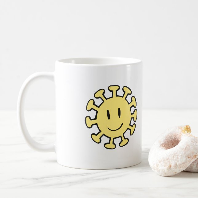 Taza De Café Nichijo Sun Coffee (Con donut)