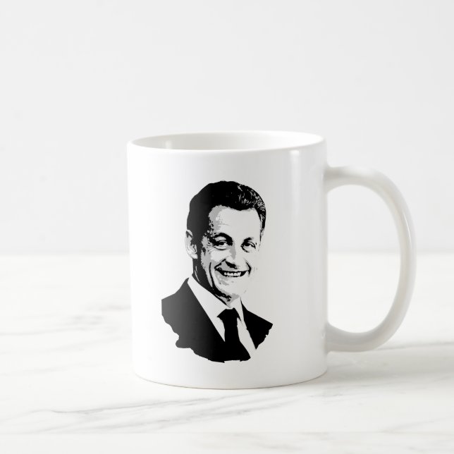 Taza De Café Nicolas Sarkozy (Derecha)