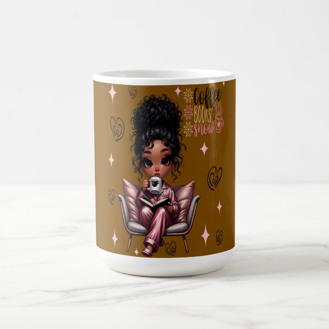 Taza De Café Nicole Coffee Books Mug (Centro)
