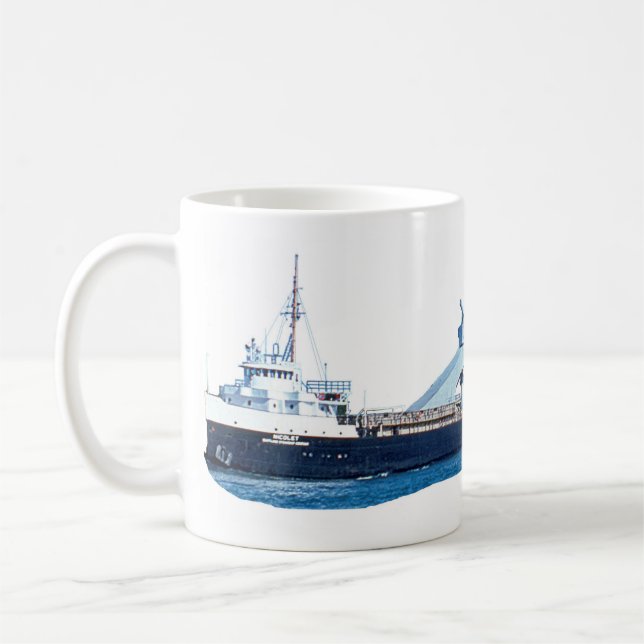 Taza De Café Nicolet mug (Izquierda)