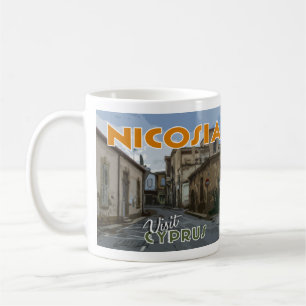 Taza De Café Nicosia, visita Chipre, amo