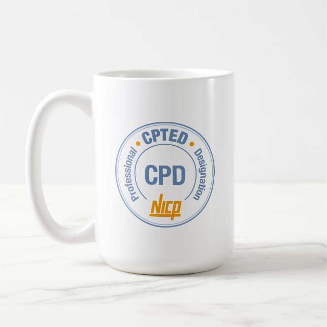 Taza De Café NICP CPD Mug (Izquierda)