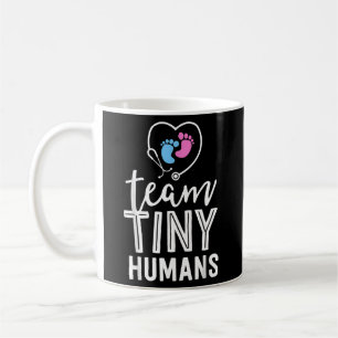 Taza De Café Nicu Enfermera Teamtiny Humans Neonatal Icu Enferm