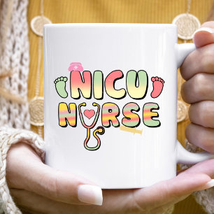 Taza De Café Nicu Enfermeras Regalos Equipo de Atención Intensi