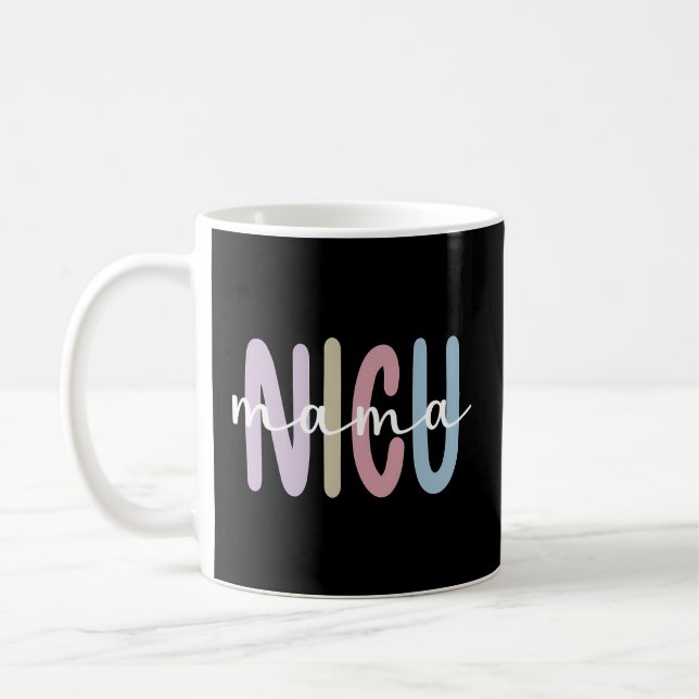 Taza De Café Nicu Mom Apreciación Micro Preemie Baby Mom Of Ni (Izquierda)