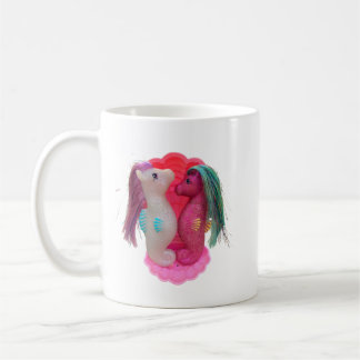 Taza De Café Niebla Oceánica y Rosa del Mar el Mar Brillante