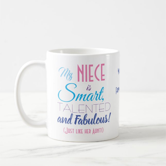 Taza De Café Niece divertida (Izquierda)