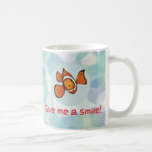 Niedliche Tasse Fisch