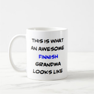 Taza De Café nieta finlandesa, impresionante
