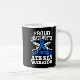Taza De Café Nieta Orgullosa De Conciencia De Un Guerrero Ataxi