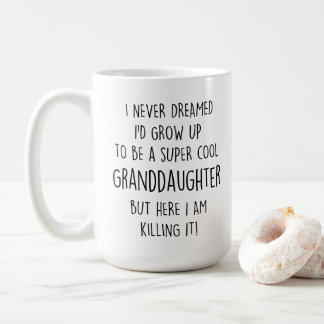 Taza De Café Nieta Super Guay - Mug cerámico elegante