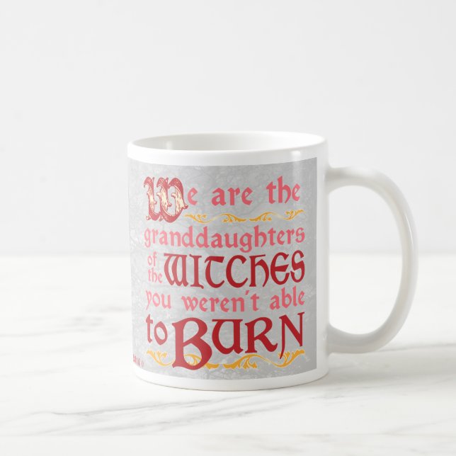 Taza De Café Nietas de brujas (Derecha)