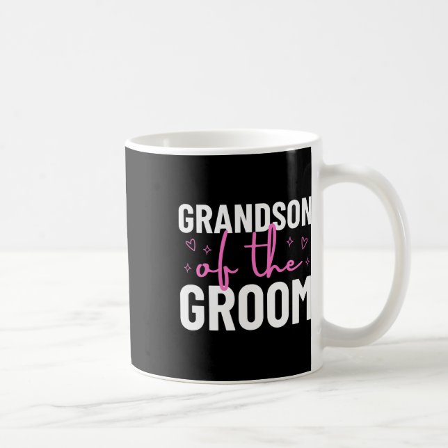 Taza De Café Nieto De La Familia Fiesta Matrimonial Boda Groom (Derecha)