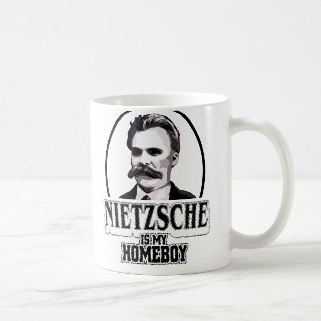 Taza De Café Nietzsche es mi Homeboy (Derecha)