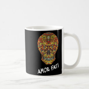 Taza De Café Nietzsche Stoic Cita Filósofo Cráneo de Azúcar Amo