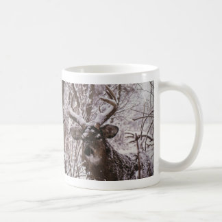 Taza De Café nieve-ciervos